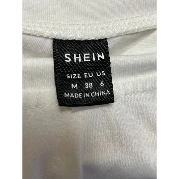 White Ruffle Sleeve Tee - Picture 3 of 4